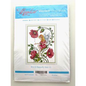 Maydear Butterfly Fairy Cross Stitch Kit #RA326